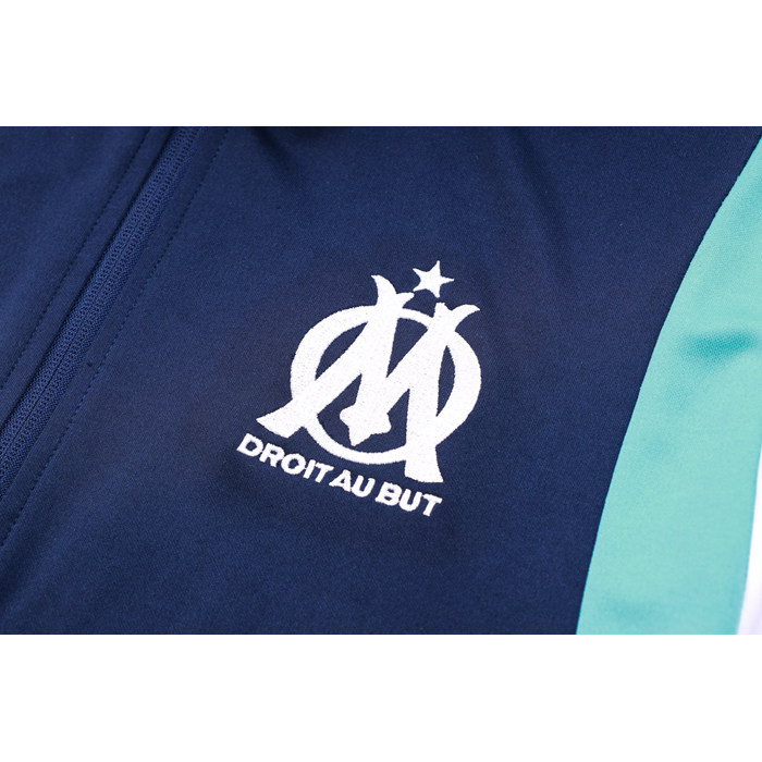 Chaqueta del Olympique Marsella 2023-2024 Azul Oscuro - Haga un click en la imagen para cerrar